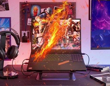 Enjoy high-fidelity AAA gaming with OLED technology on the Legion 5 Gen 10 laptop.