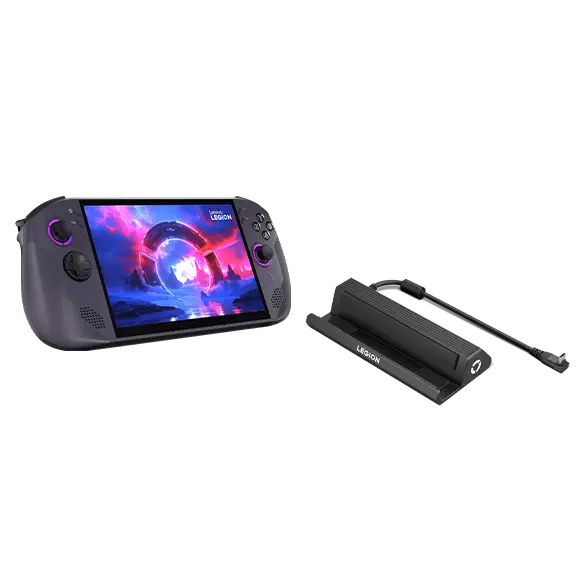 Lenovo Legion Go S Z1 Extreme (32GB 1TB) Steam OS & Legion E510 7.1 RGB in-ear headphones Processore AMD Ryzen™ Z1 Extreme (da 3,3 GHz fino a 5,1 GHz)/SteamOS/1 TB SSD M.2 2242 PCIe Gen4 TLC