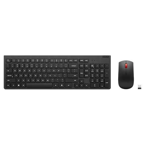 Lenovo Essential Wireless Combo Keyboard & Mouse Gen2 Black Swiss