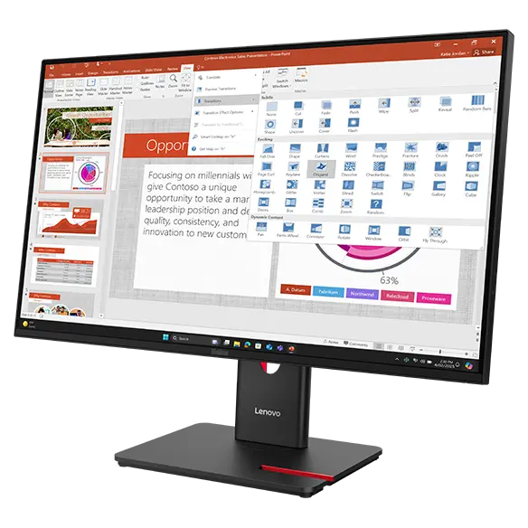

Lenovo ThinkVision T27-40 27" FHD monitor