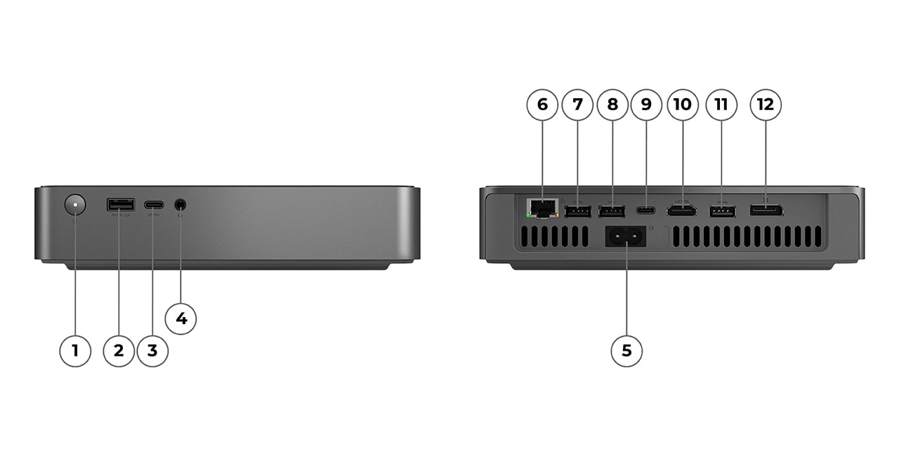 Lenovo IdeaCentre Mini 01RH10R(Intel) | コンパクトなインテル®搭載
