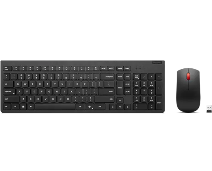 Lenovo Essential Wireless Combo Keyboard & Mouse Gen2 AI - US