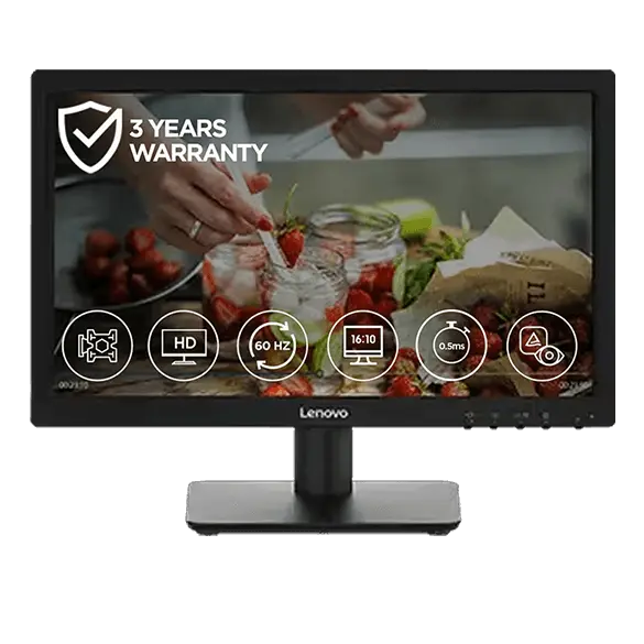 Lenovo D19-10 46.99cms (18.5) WLED Monitor