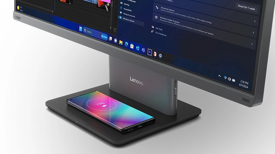 Windowsデスクトップ neo ThinkCentre neo 55a 24 All-In-One Gen 6(23.8型 AMD