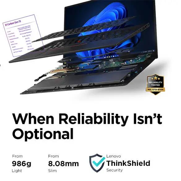 ThinkPad X1 Carbon Gen 13 Aura Edition | Premium 14 inch AI PC for