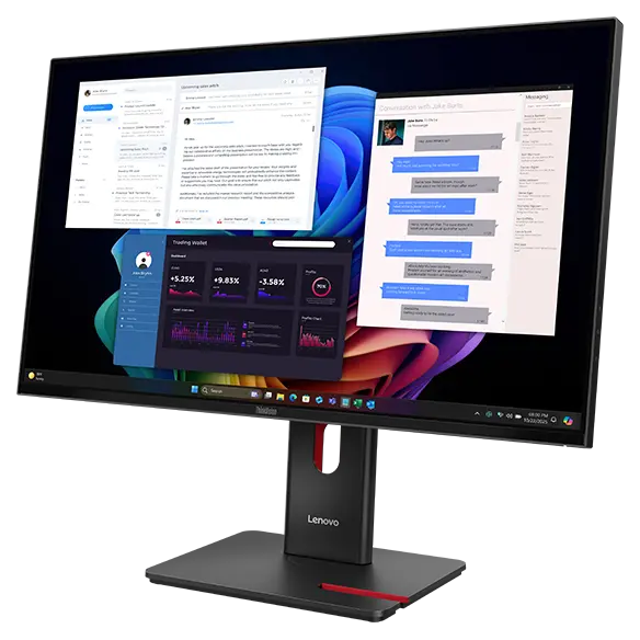 

Lenovo ThinkVision T27UD-40 27" UHD USB-C Docking Monitor