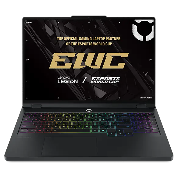 Presents Legion Pro 5i Gen 10 as a sleek, high-performance laptop built for competitive gaming.