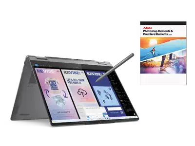 

Lenovo The Creator Kit: Yoga Slim + Stylus pen + Creator software Intel® Core™ Ultra 7 258V Processor (LPE-cores up to 3.70 GHz P-cores up to 4.80 GHz / 32 GB MOP)/Windows 11 Home 64/1 TB SSD M.2 2242 PCIe Gen4 TLC