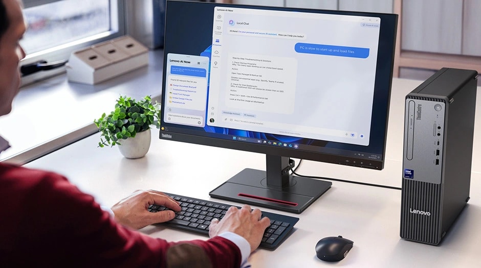 ThinkCentre neo 50s Small Gen 6 (Intel) | AI を搭載した