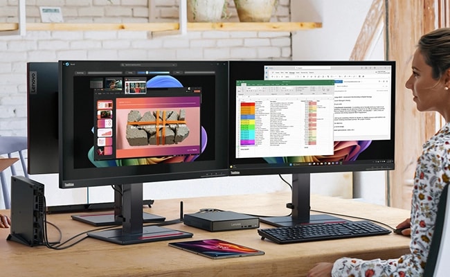 ThinkCentre neo 55q Tiny Gen 6(AMD Ryzen™ 200シリーズ) | ビジネス