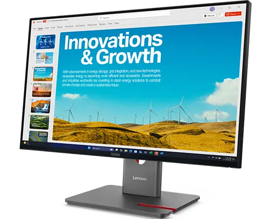 ThinkVision 23.8 inch IPS QHD 120Hz USB-C Monitor - P24QD-40