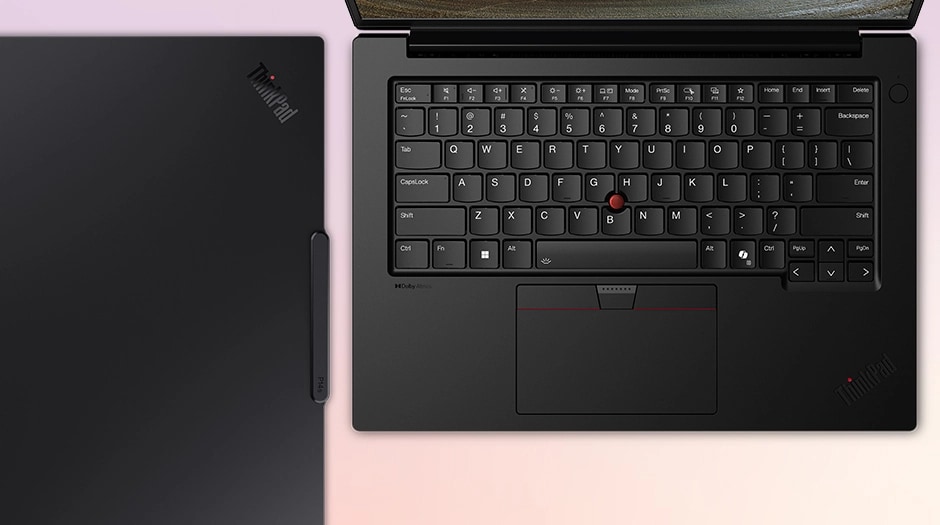 Enhanced keyboard of the Lenovo ThinkPad P14s Gen 6 mobile workstation comprises tactile markings on keys.