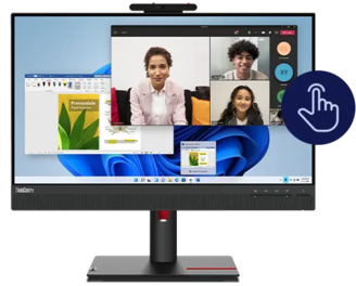 ThinkVision Tiny-In-One 24 inch Gen 5 Touch Monitor | 12NBGAR1UZ