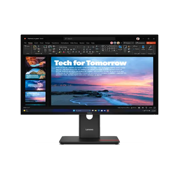 

Lenovo ThinkVision T27QD-40 27" QHD USB-C Docking Monitor