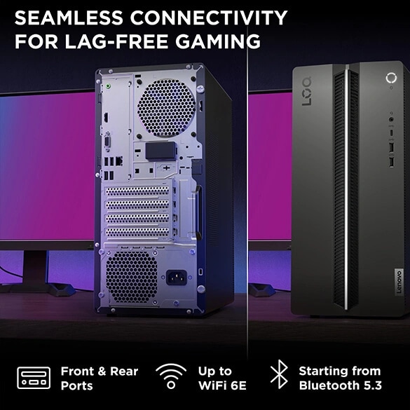 LOQ Tower 17IRR6 | Intel® powered tower PC for aspiring gamers