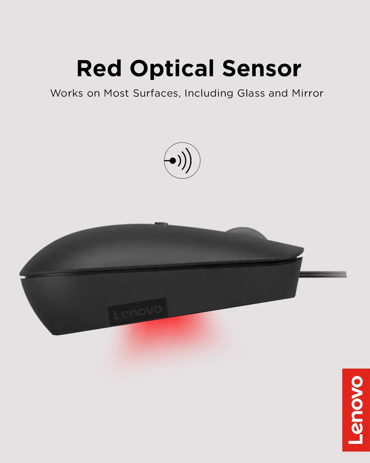 Lenovo 400 USB-C Wired Compact Mouse | GY51D20875 | Lenovo US