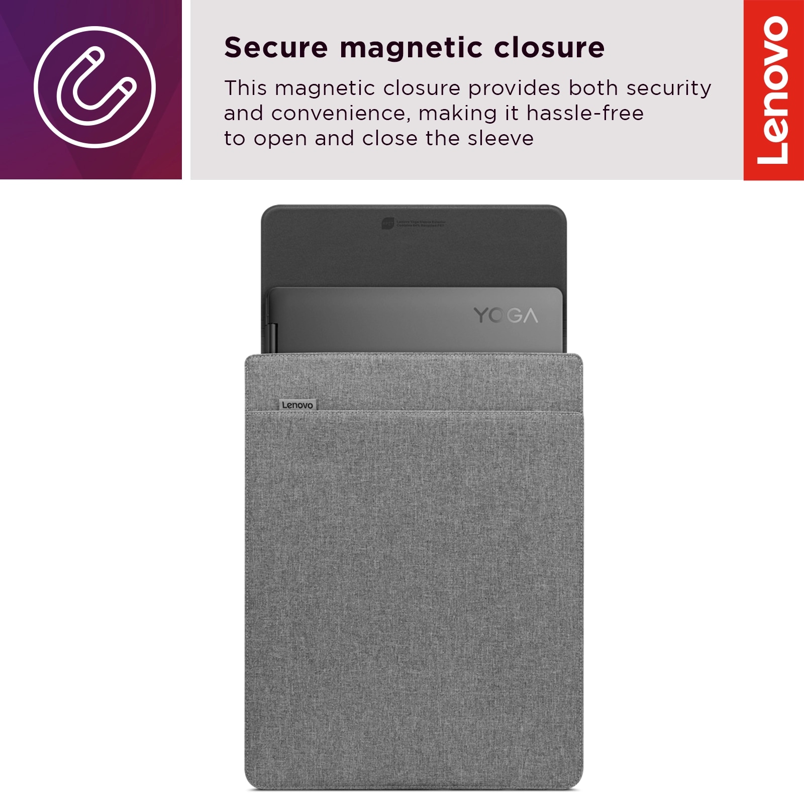 Lenovo Yoga 14.5-inch Sleeve Grey | GX41K68624 | GX41K68624