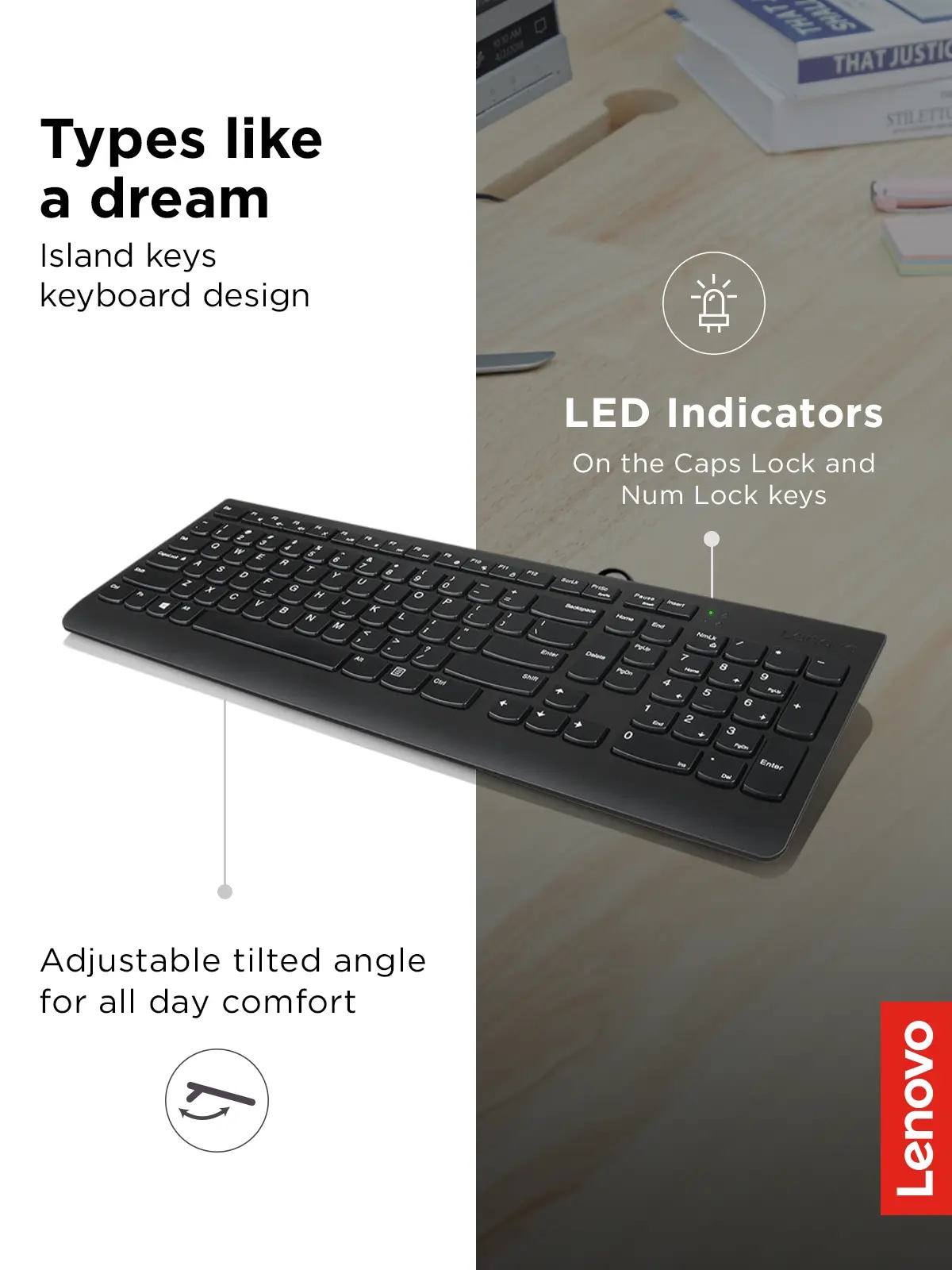 Lenovo 300 USB Keyboard - US English | GX30M39655 | Lenovo US