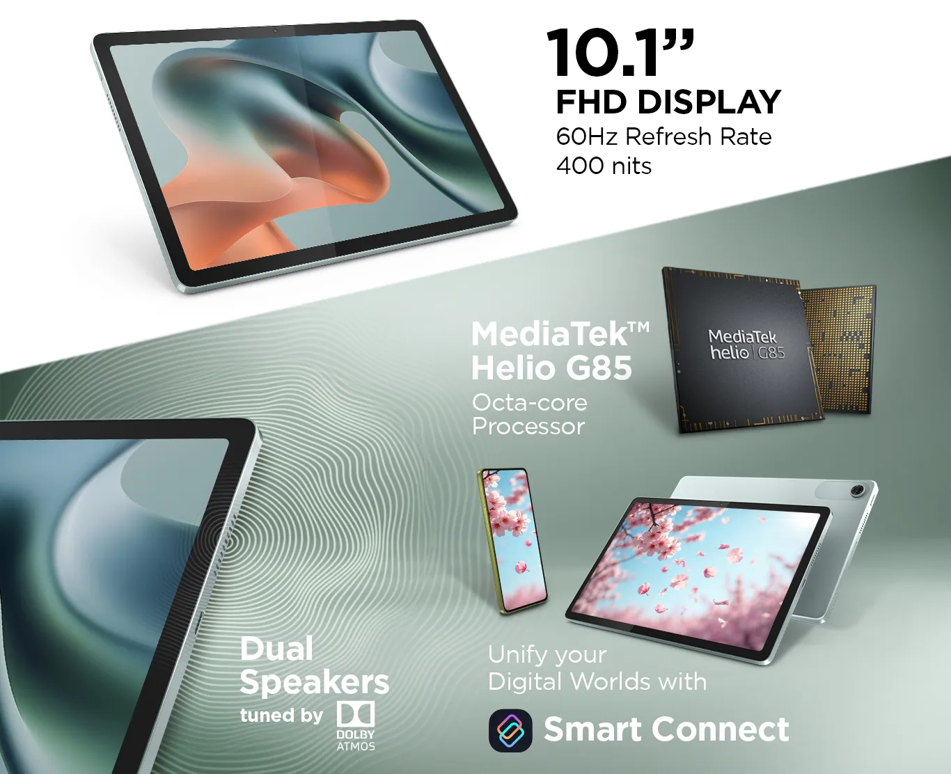 full background display