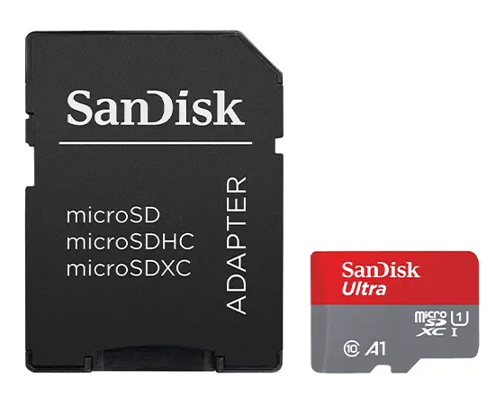 SanDisk Ultra 64GB microSDXC with SD Adapter