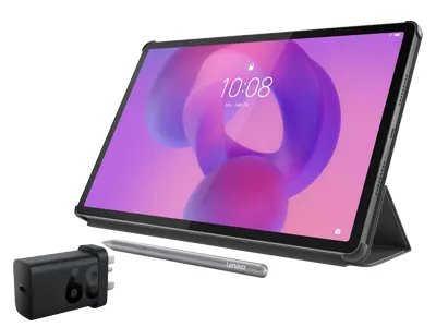 

Lenovo Idea Tab Pro Matte 12.7" (8GB 256GB) - Luna Grey + Pen, Folio & Charging Adaptor MediaTek Dimensity 8300 Processor (3.35 GHz )/Android 14 or Later/256 GB UFS 4.0