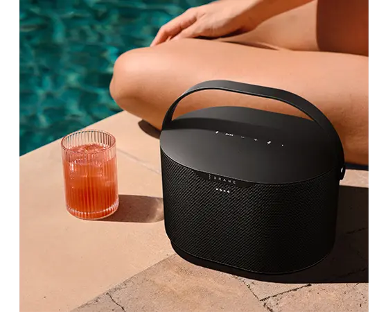 Brane X Smart Speaker with True Internal Subwoofer - Black