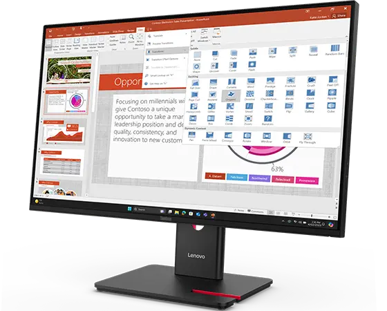 ThinkVision 27 inch IPS FHD 120hz Monitor - T27-40 | 64A5MAR6UZ