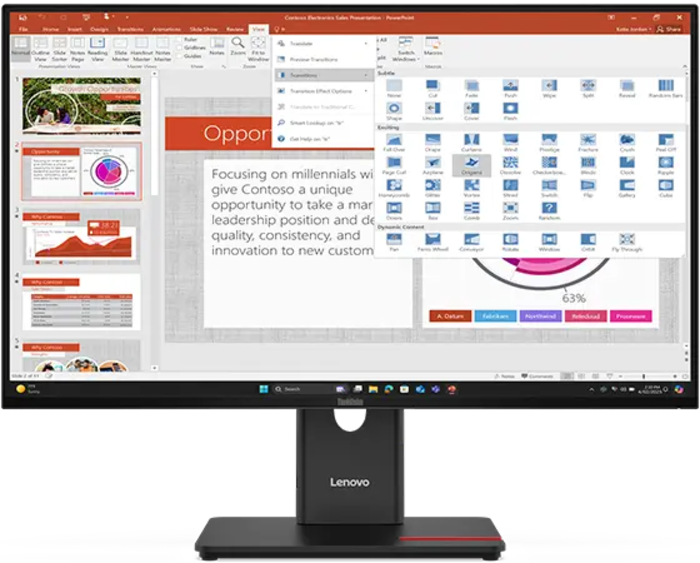 ThinkVision 27 inch IPS FHD 120hz Monitor - T27-40 | 64A5MAR6UZ