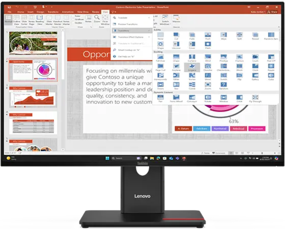 Lenovo T27-40 27inches HDMI Monitor