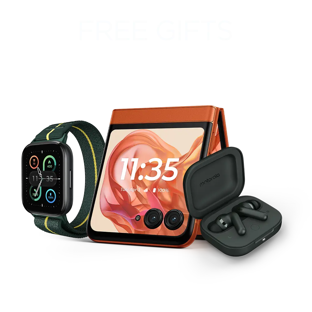 Motorola razr 2024 6.9" 256GB 5G Unlocked Flip Android Smartphone