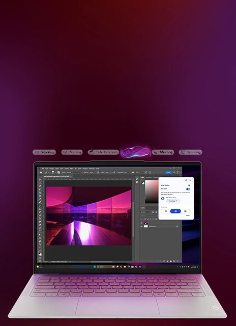 מחשב נייד Yoga Pro 7&nbsp;Aura Edition 15IPH11 83SN002PIV&nbsp;מבית Lenovo