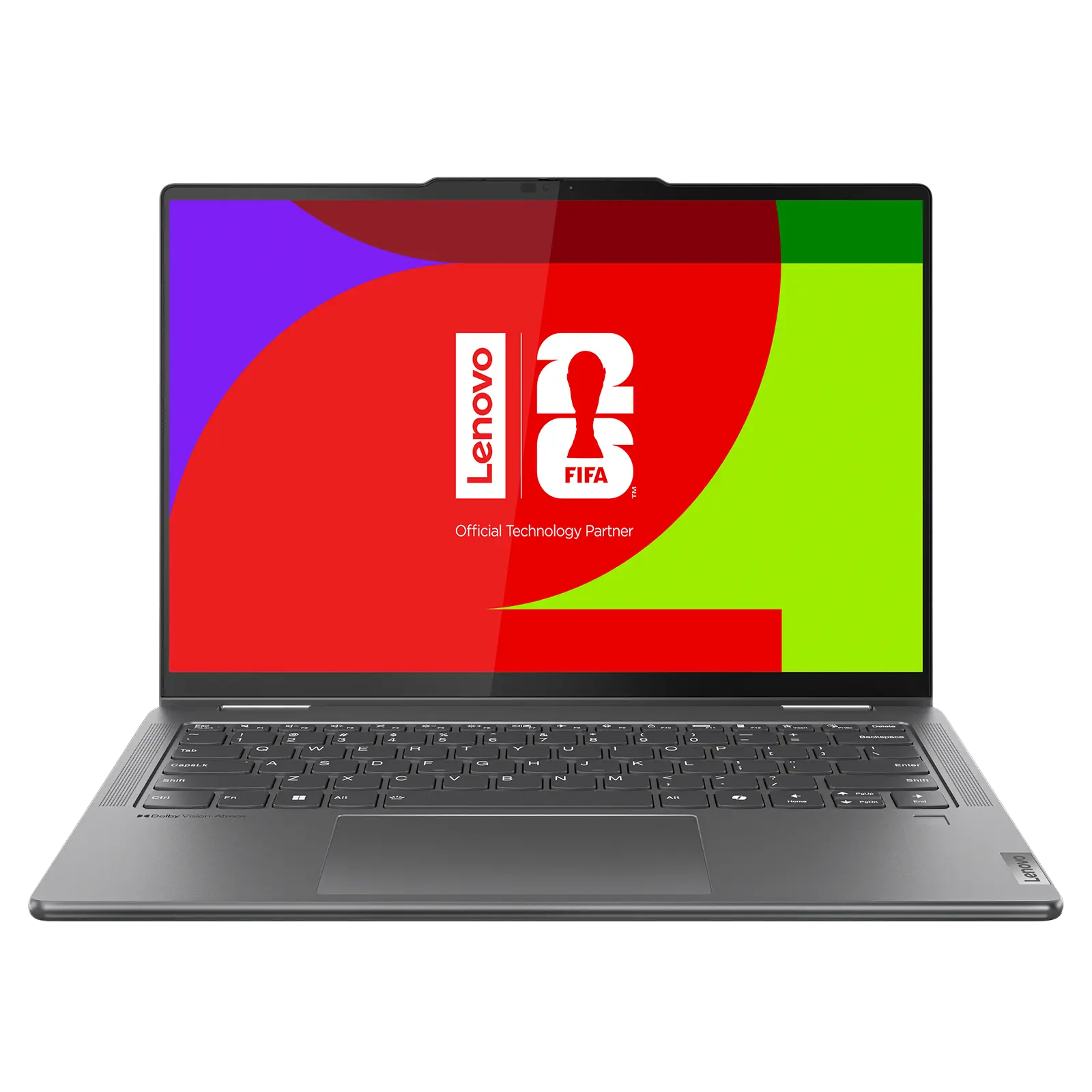 Front view of the Yoga 7 2-in-1 Gen 9 (14 Intel)