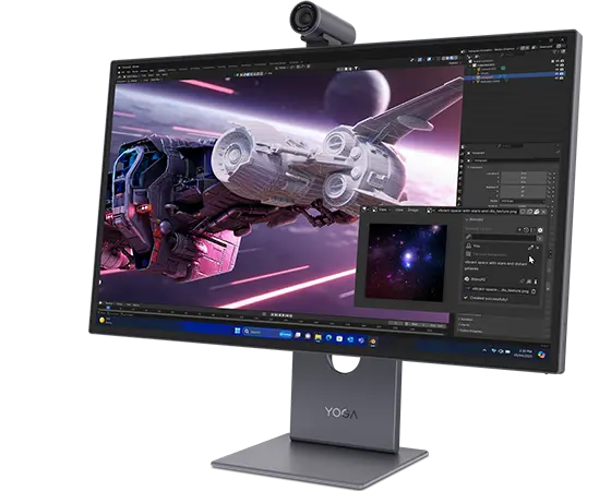Lenovo Yoga Pro 27UD-10 26.5" Eclipse Black, foto 3