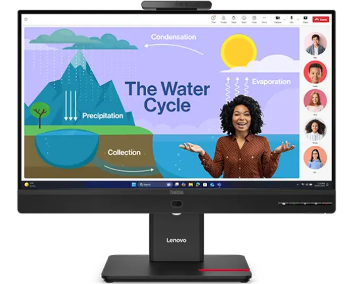 フルセット Lenovo Win11 i3 8Gメモリ SSD 23.8'モニタ ThinkVision 23.8 inch IPS FHD 120Hz USB-C Multimedia Monitor