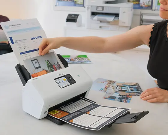 Brother ADS-3350W Sheetfed Scanner | 78814904 | Lenovo US