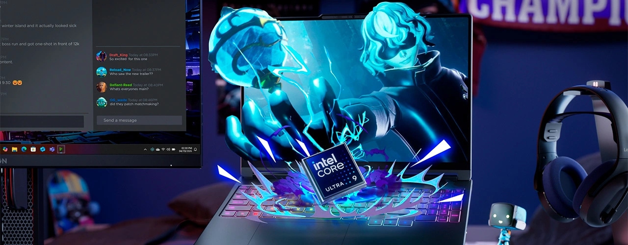 Enjoy next-level gaming with Intel® Core™ Ultra processors on the Lenovo Legion 5i Gen 11 (15″ Intel) laptop.