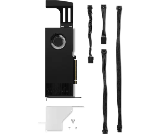 Lenovo nvidia rtx pro 4000 blackwell | 24 gb gddr7 ecc | 4x displayport 2. 1 | profesionalna grafična kartica 1 Lenovo nvidia rtx pro 4000 blackwell 24gb gddr7 grafična kartica z dodatki