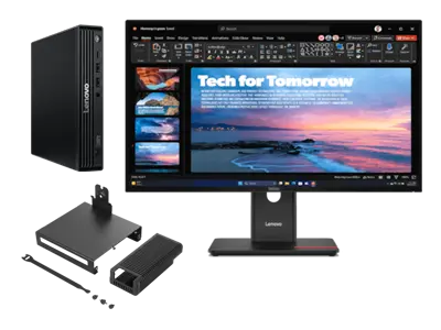 Lenovo ThinkCentre M70q G6 U5 16 512 + ThinkVision T27QD-40 27