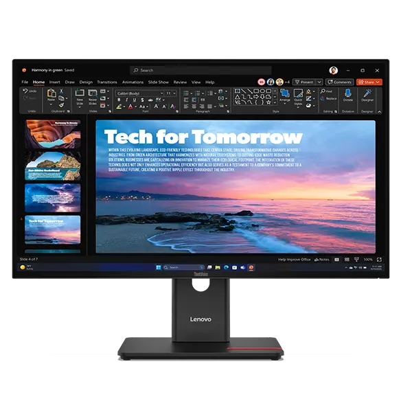 Lenovo Écran ThinkVision T27QD-40 27" QHD (USB-C, Docking)