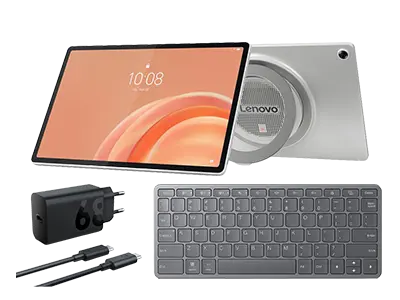 Lenovo Tab Plus Gen 2 Flex Bundle (8GB 128GB) Processore MediaTek Dimensity 7400 (2,6 GHz )/Android 16 o versioni successive/128 GB UFS 3.1