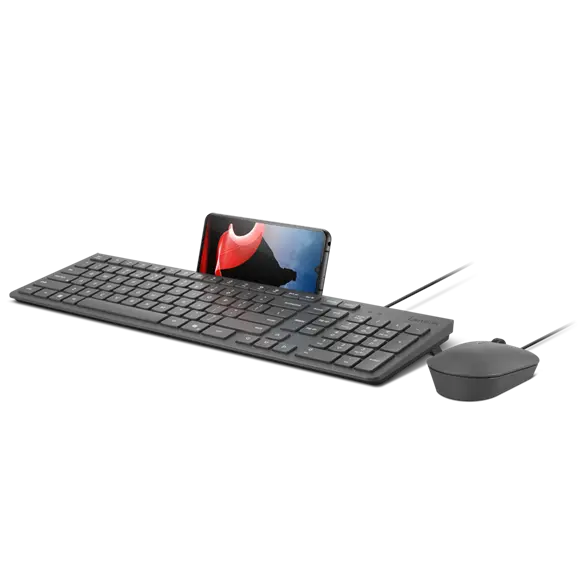 Lenovo 310 USB-A 有線キーボード & マウスセット | GX31R09786
