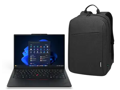 Lenovo Pack ThinkPad E14 G7 U7 16Go SSD 512Go + Sac à dos Processeur Intel® Core™ Ultra 7 255H (cœurs E jusqu’à 4,40 GHz cœurs P jusqu’à 5,10 GHz)/Windows 11 Professionnel 64/512 Go SSD M.2 2242 PCIe Gen4 TLC Opal
