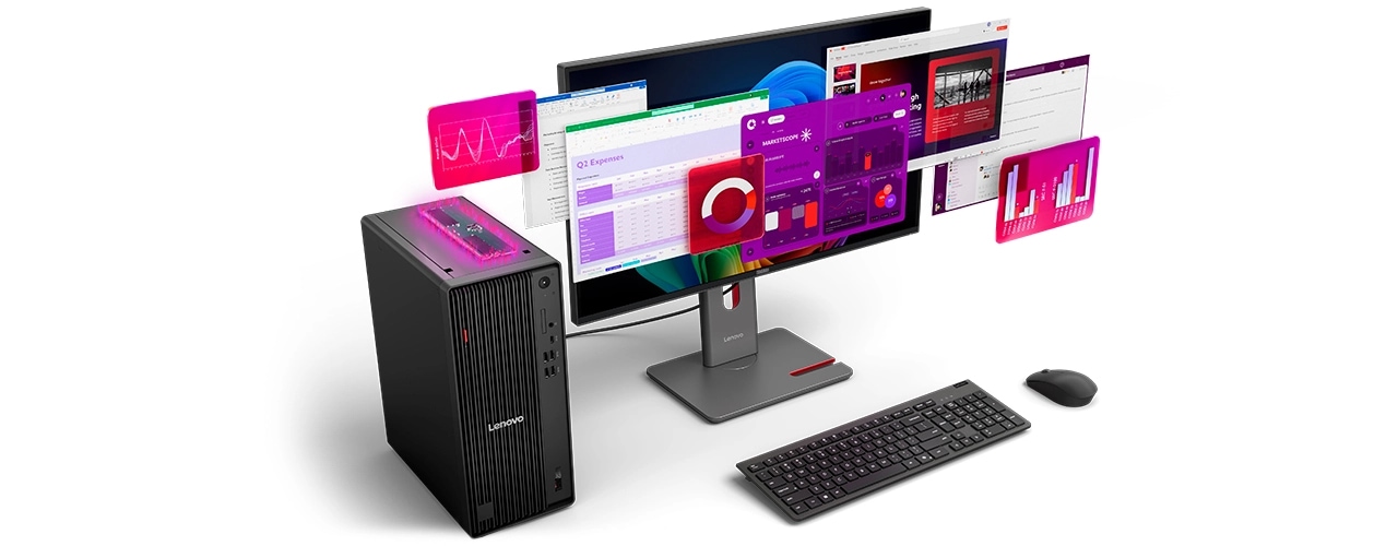 Windowsデスクトップ Lenovo ThinkCentre m75t (Ryzen 4750G) ThinkCentre M75t Gen 6 (AMD) | Smart Desktop PC With AI