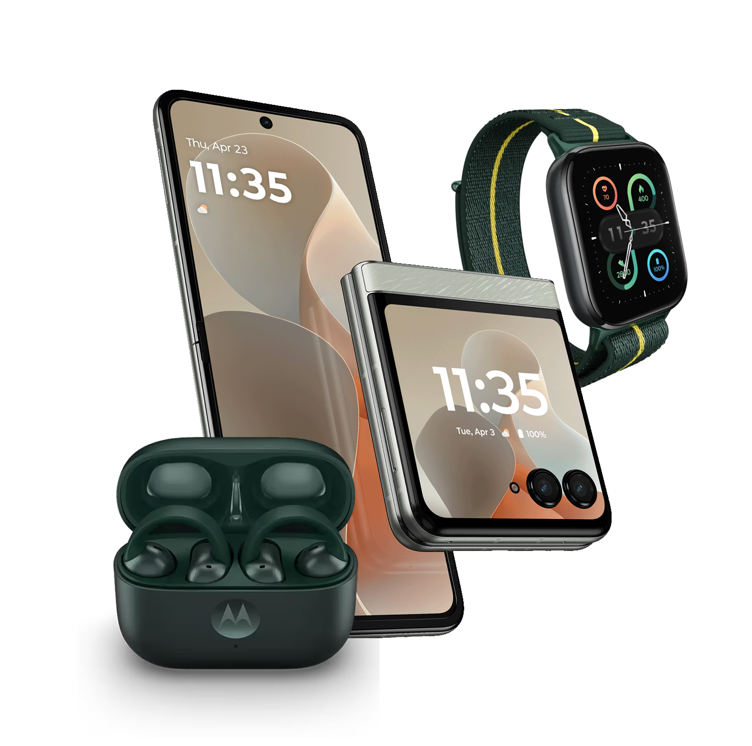 A top flip phone for 2025 with a large external display | motorola