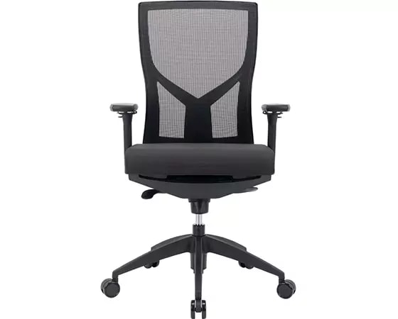 

Office Depot WorkPro Oceanic Mesh/Fabric Ergonomic High-Back Executive Chair, Black