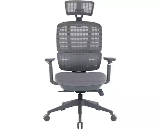 Office Depot WorkPro Momentum Mesh Active High-Back Chair, Gray