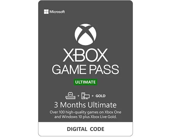 

Microsoft Xbox Game Pass Ultimate - Microsoft Xbox One, Windows - subscription license (3 months) - 1 license