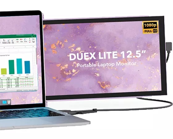 Photos - Monitor Mobile Pixels Duex Lite Purple 12.5 inch LCD 78220453 