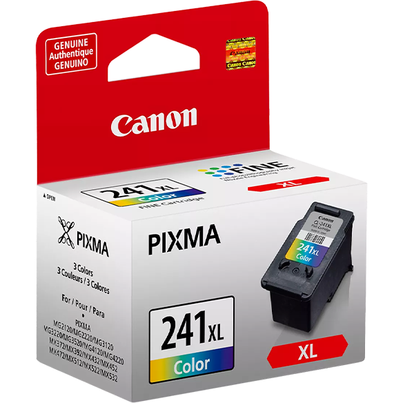 Canon CL241XL Ink Cartridge for Select PIXMA Printers - Colour