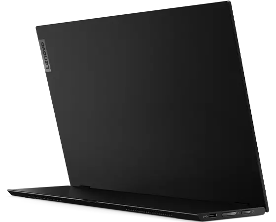 Arrière du ThinkVision M14inch, face à la gauche